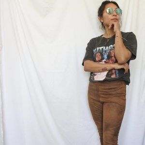 Suede Pants/Leggings